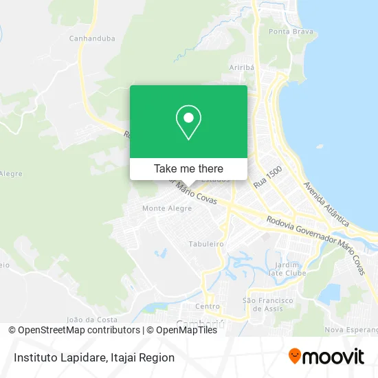 Instituto Lapidare map