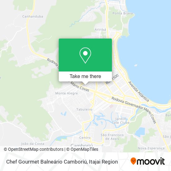 Chef Gourmet Balneário Camboriú map