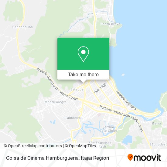 Coisa de Cinema Hamburgueria map