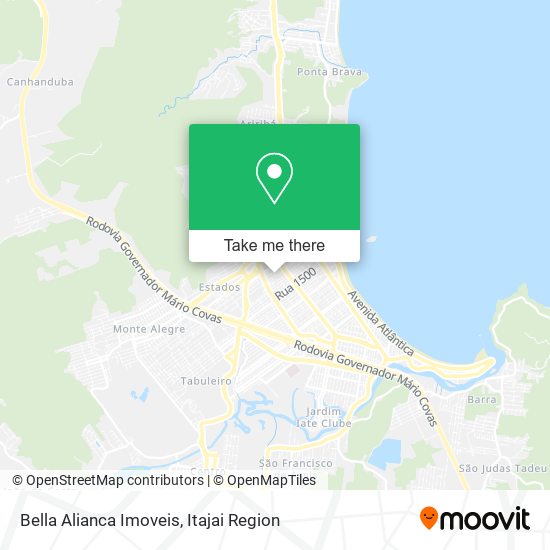 Mapa Bella Alianca Imoveis