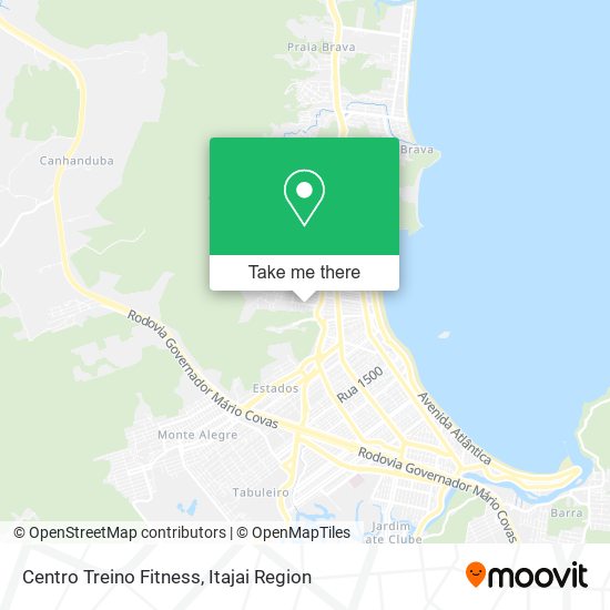 Centro Treino Fitness map