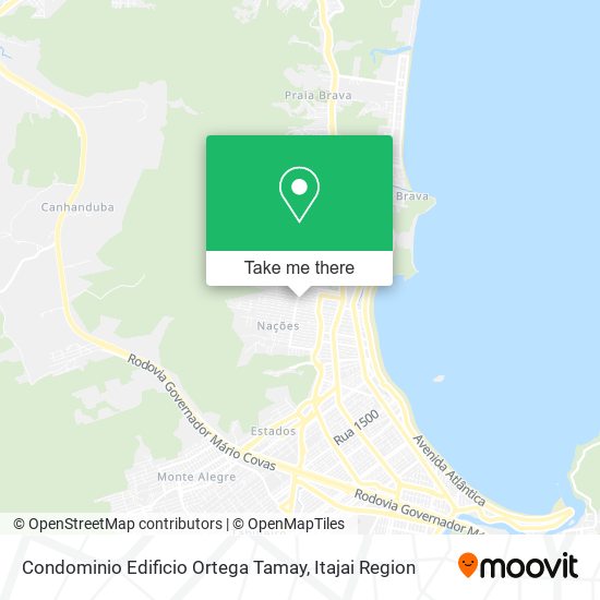 Condominio Edificio Ortega Tamay map