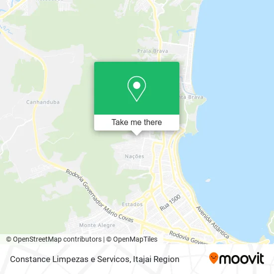 Constance Limpezas e Servicos map