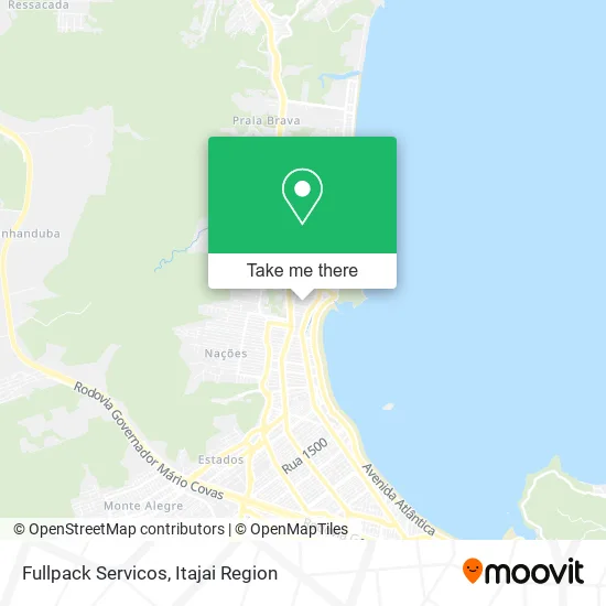 Fullpack Servicos map