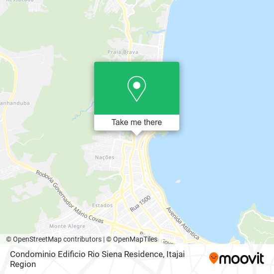 Condominio Edificio Rio Siena Residence map