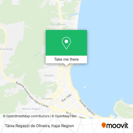 Tânia Regazzi de Oliveira map