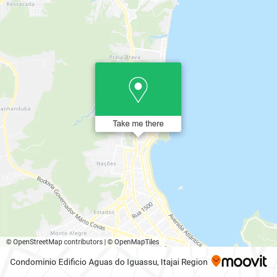 Condominio Edificio Aguas do Iguassu map