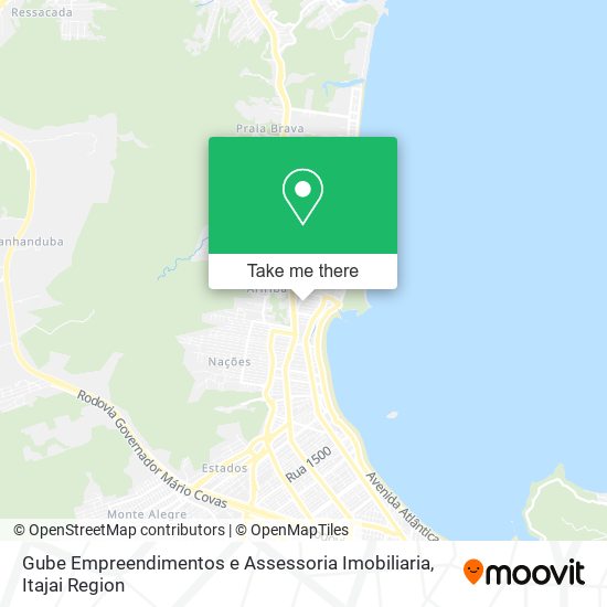 Mapa Gube Empreendimentos e Assessoria Imobiliaria