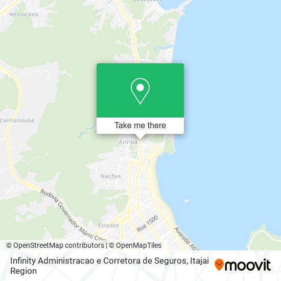 Mapa Infinity Administracao e Corretora de Seguros