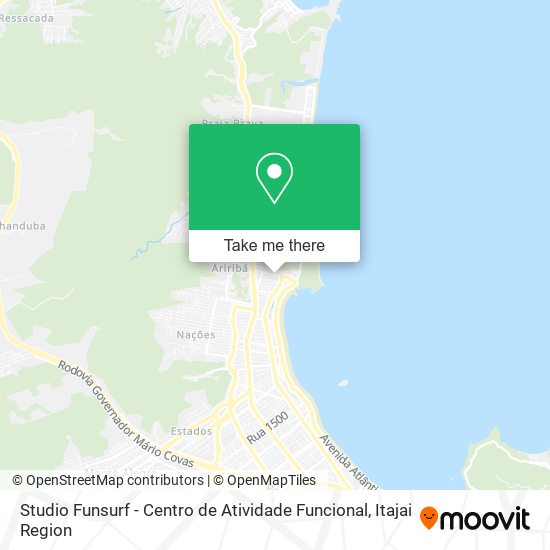 Mapa Studio Funsurf - Centro de Atividade Funcional