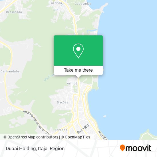 Mapa Dubai Holding