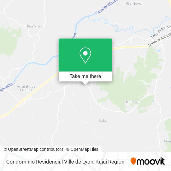 Condomínio Residencial Ville de Lyon map
