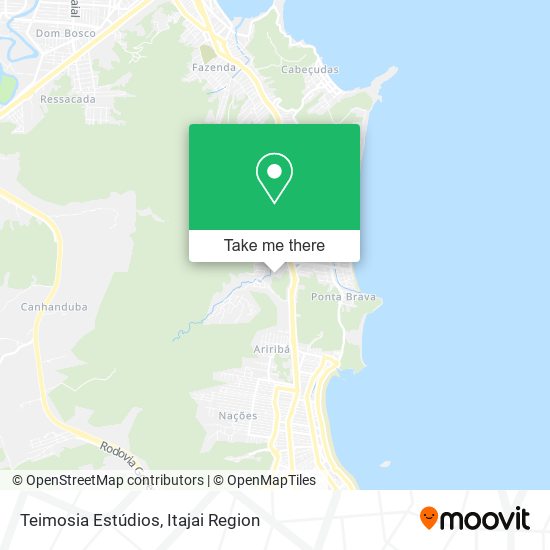 Teimosia Estúdios map