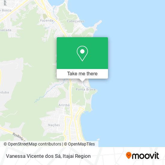 Mapa Vanessa Vicente dos Sá