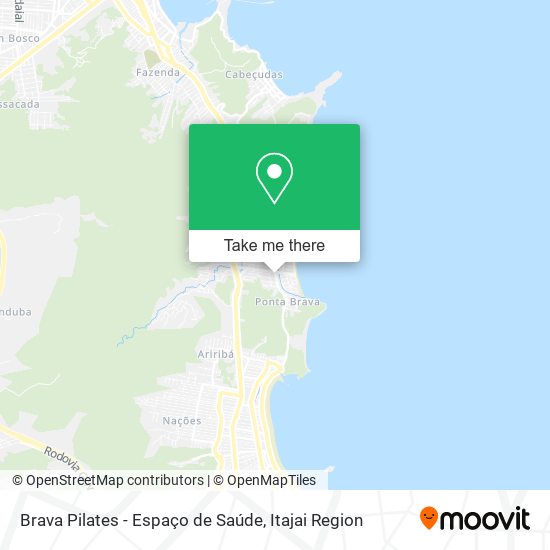 Brava Pilates - Espaço de Saúde map