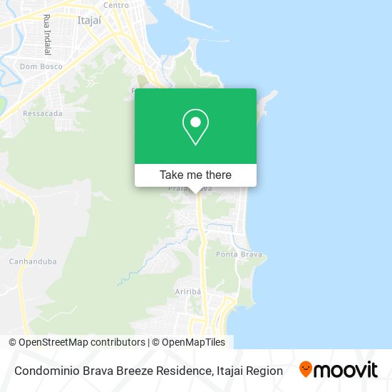 Mapa Condominio Brava Breeze Residence