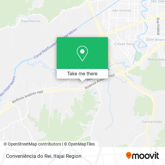 Conveniência do Rei map