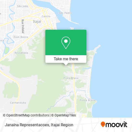 Janaína Representacoes map