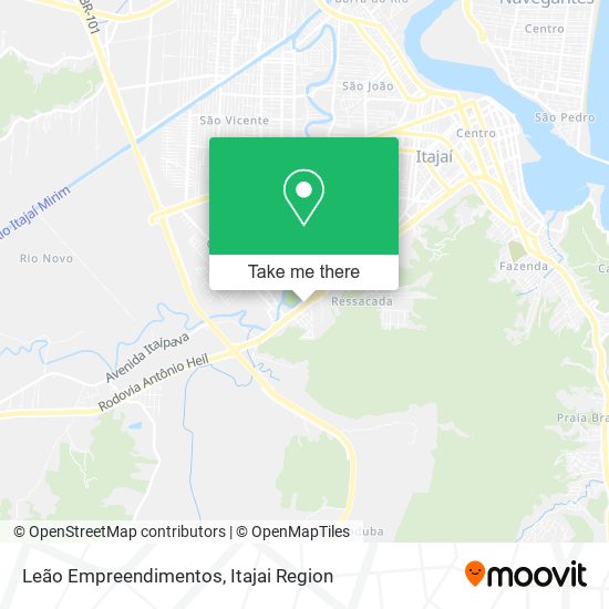 Leão Empreendimentos map