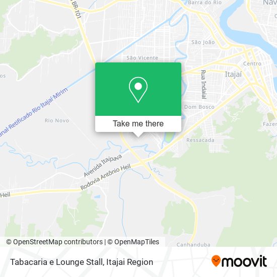 Tabacaria e Lounge Stall map