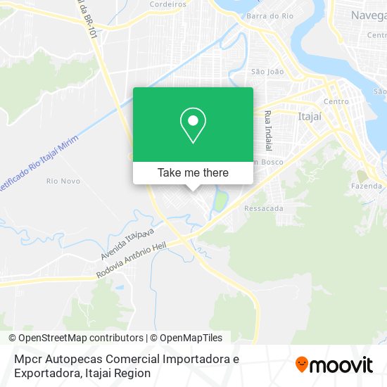 Mpcr Autopecas Comercial Importadora e Exportadora map