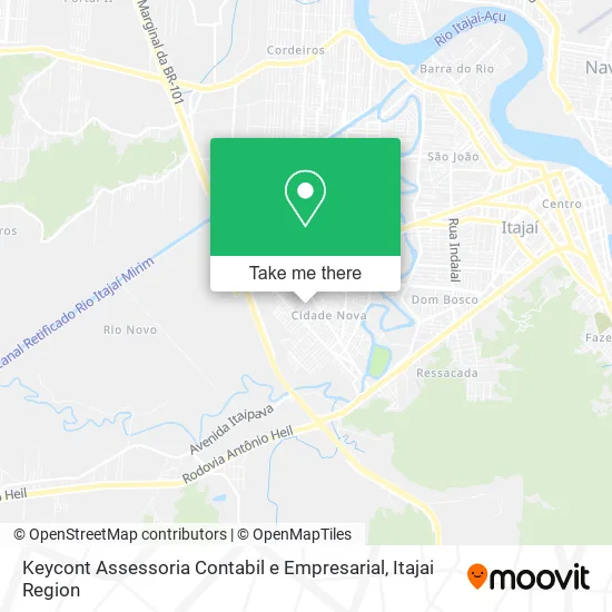 Keycont Assessoria Contabil e Empresarial map