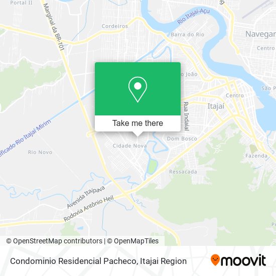 Condominio Residencial Pacheco map