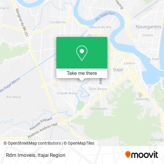 Rdm Imoveis map