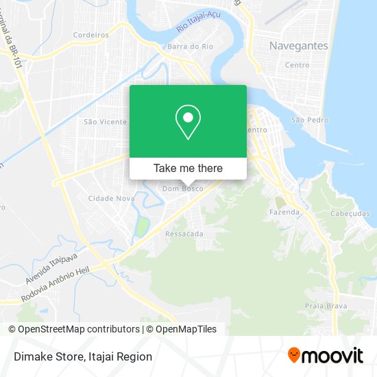 Dimake Store map