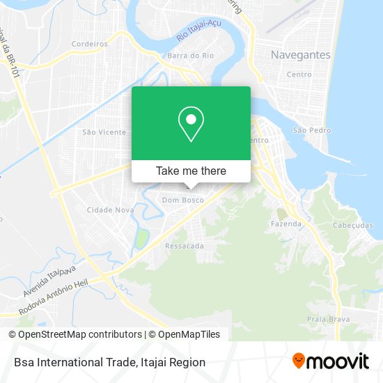 Bsa International Trade map
