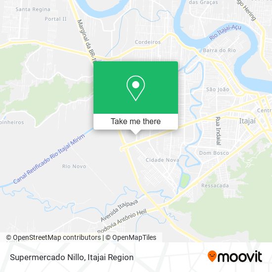 Supermercado Nillo map