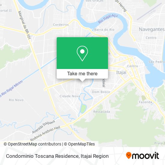 Condominio Toscana Residence map