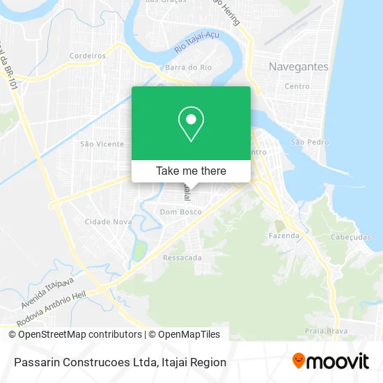 Passarin Construcoes Ltda map