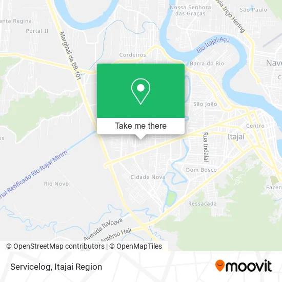 Servicelog map