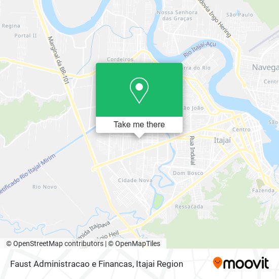 Faust Administracao e Financas map