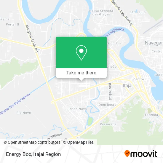 Energy Box map