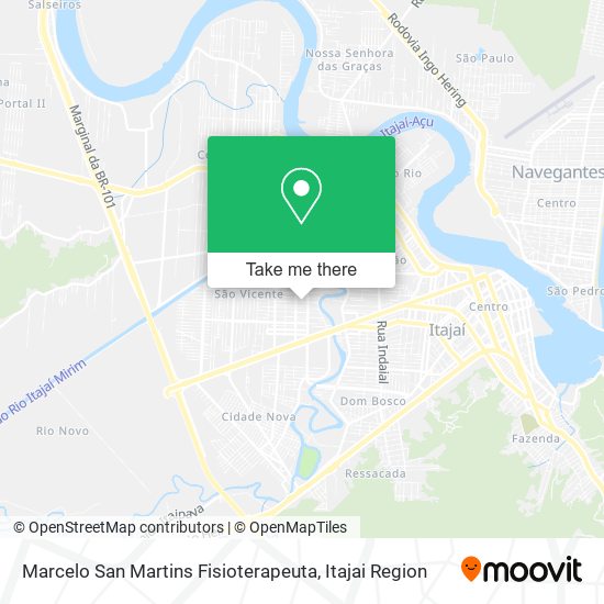 Marcelo San Martins Fisioterapeuta map
