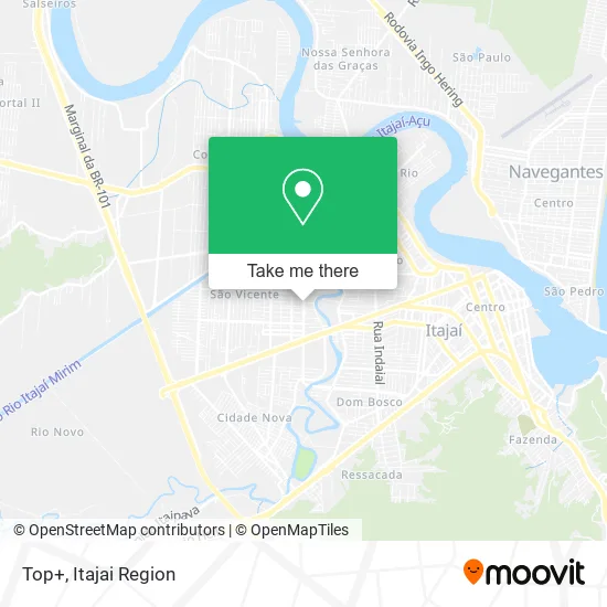 Top+ map