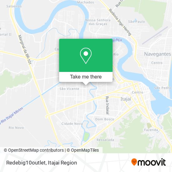 Redebig10outlet map