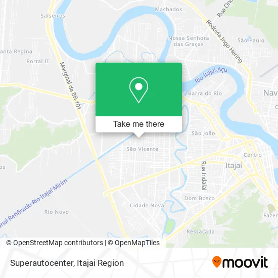 Superautocenter map