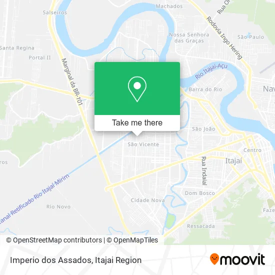 Imperio dos Assados map