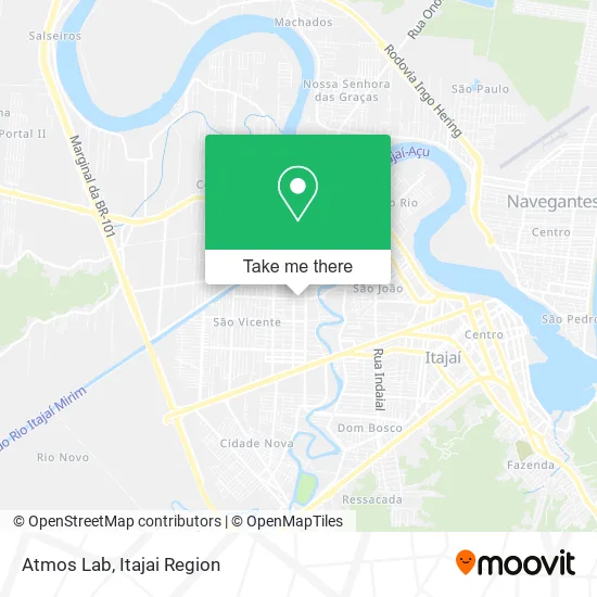 Atmos Lab map
