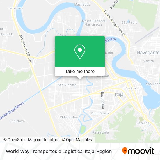 World Way Transportes e Logistica map
