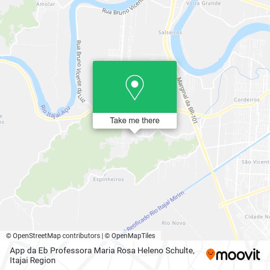 App da Eb Professora Maria Rosa Heleno Schulte map