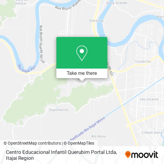 Centro Educacional Infantil Querubim Portal Ltda map