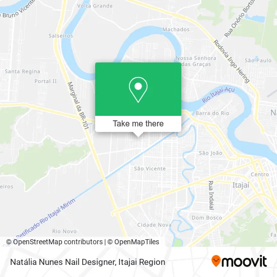 Natália Nunes Nail Designer map