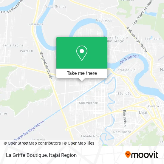 La Griffe Boutique map