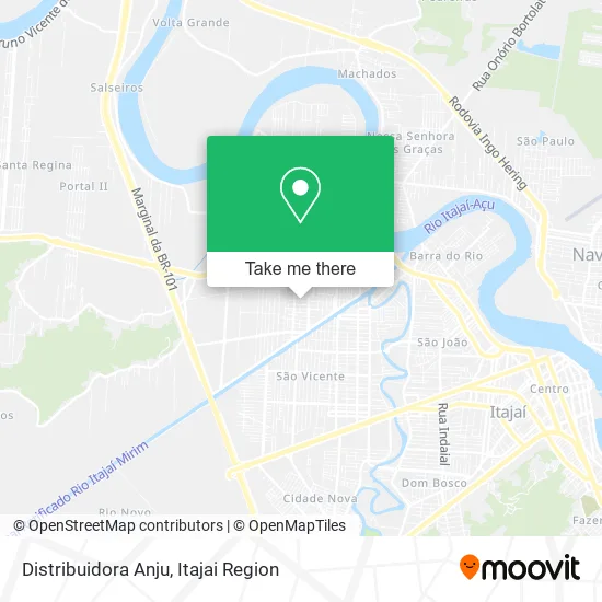 Distribuidora Anju map
