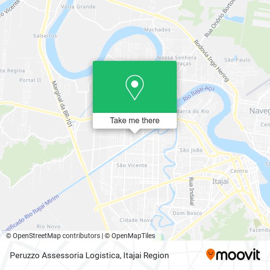 Peruzzo Assessoria Logistica map