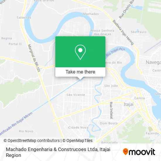 Machado Engenharia & Construcoes Ltda map